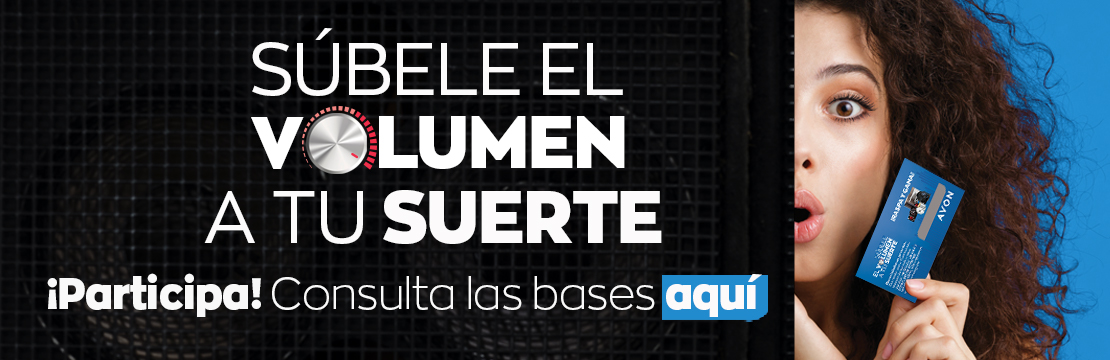 Súbele el volumen a tu suerte: bases promoción Avon