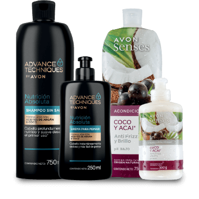 Productos para el cabello Avon